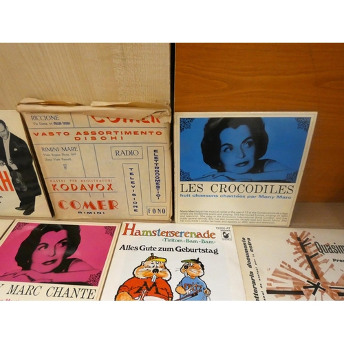 253 - Box of various Continental records.