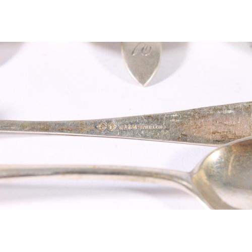 78 - American silver flatware to include a floral patterned serving spoon by Whiting Manufacturing Co., o... 