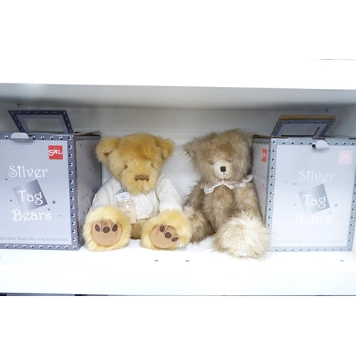 182 - Two Suki Silver Tag limited edition bears to include Daniel Bear, 805/1000, and Mia Bear, 982/1500, ... 