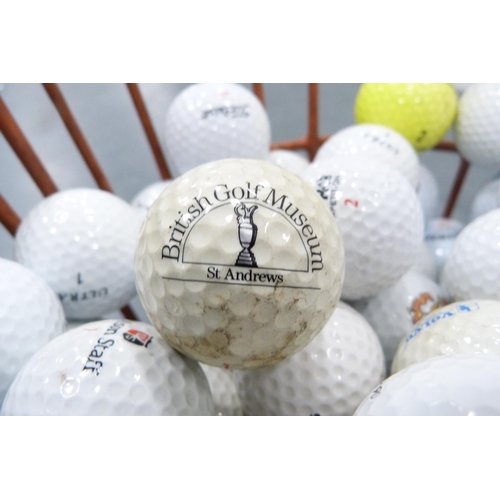 229 - Large collection of assorted golf balls.