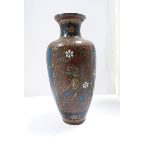 238 - Antique Japanese cloisonné vase.