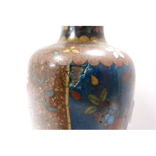 238 - Antique Japanese cloisonné vase.