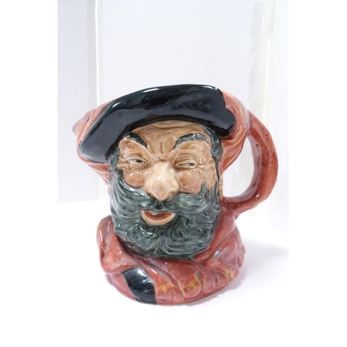 248 - Two matching large Royal Doulton character jugs, 'John Falstaff'.  (2)