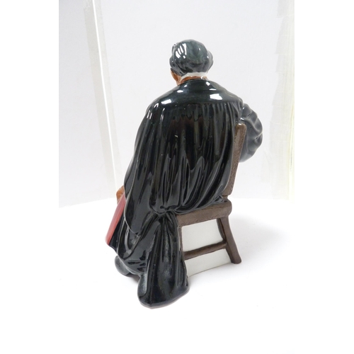 249 - Royal Doulton figure, 'The Professor' HN 2281, and a Royal Doulton whisky decanter for Whyte & M... 