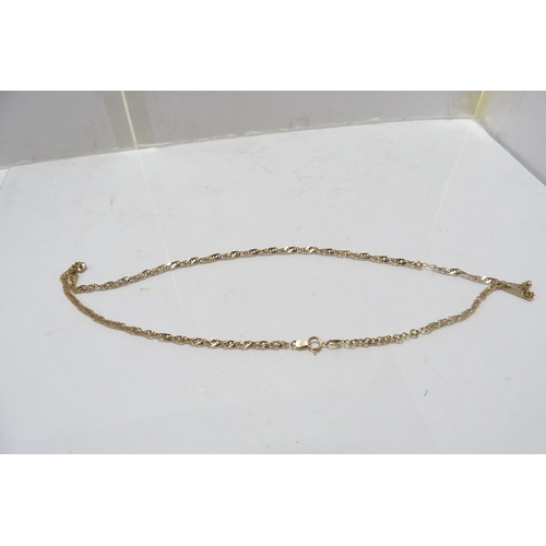 283 - 9ct gold chain, 4.7g.