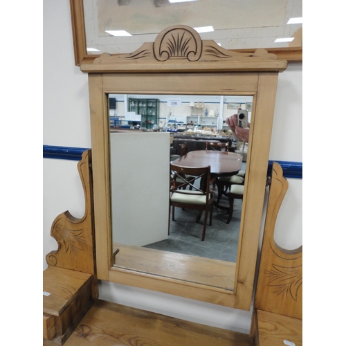 356 - Pine dressing table.