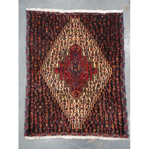 362 - Two small Persian hand knotted prayer type rugs. (2)