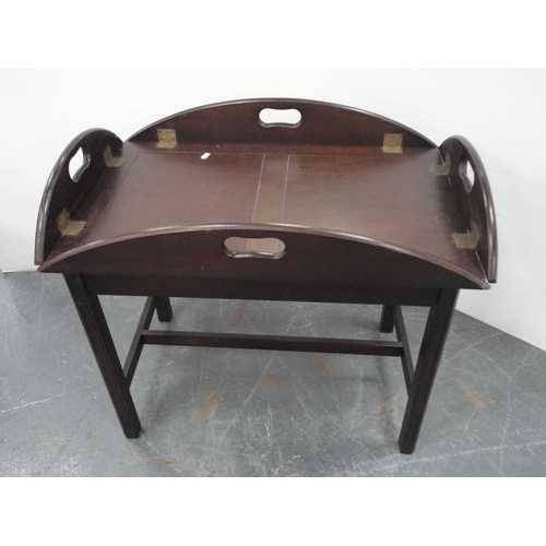 380 - Butler's tray-top table.