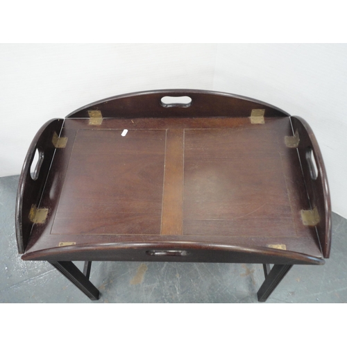 380 - Butler's tray-top table.