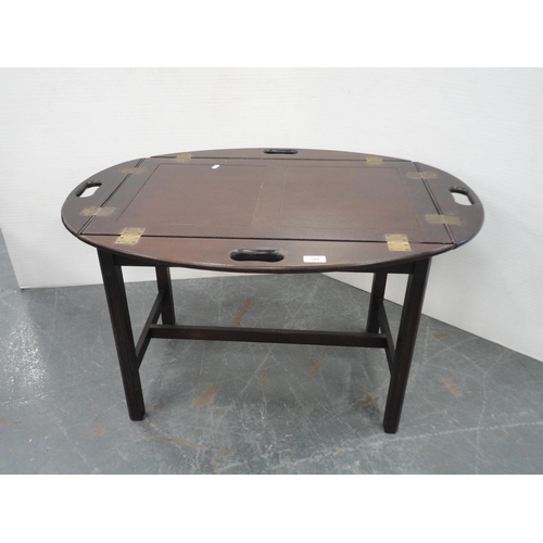 380 - Butler's tray-top table.