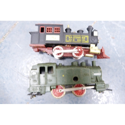 46 - Carton containing mainly 00 gauge coaches, locomotives, wagons, boxed Lima L2672 class 92001 locomot... 