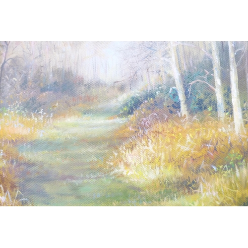 72 - Jane B GibsonAutumn GloryOil on canvas.