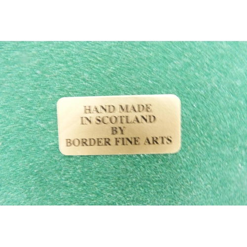 79 - Two Border Fine Arts groups to include dogs and sheep, both sculpted by Ray Ayres.  (2)