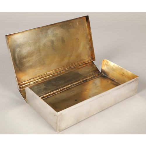 211 - Silver plated fold-out box