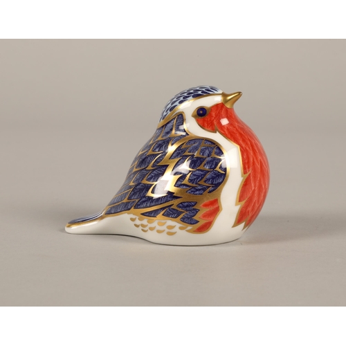 238 - Royal Crown Derby robin paperweight 