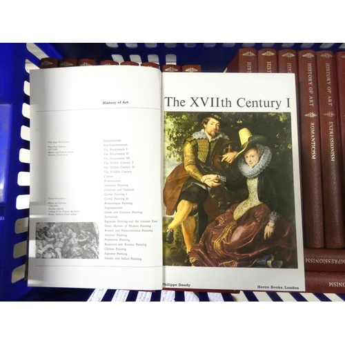 268 - Large collection of books on the history of art.