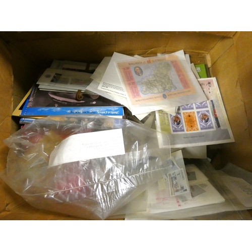 290 - Large box of world stamps to include Great Britain, Nigeria etc.