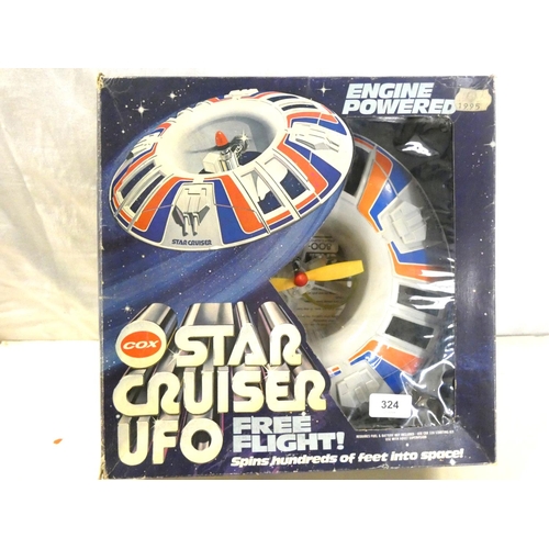 324 - Vintage boxed Star Cruiser a/f.