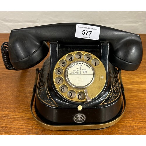 577 - Vintage Bell telephone by MFG Company