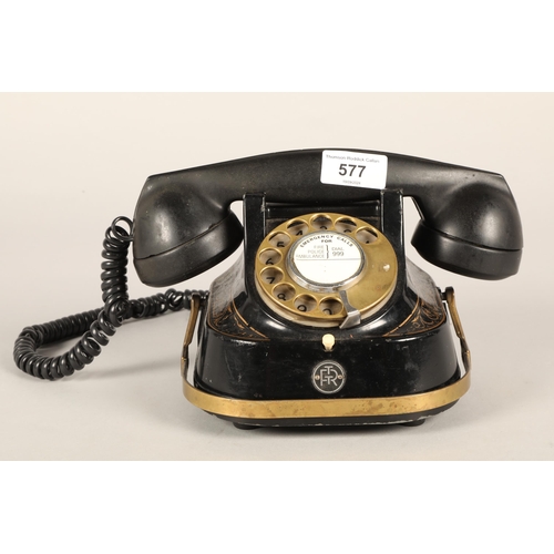 577 - Vintage Bell telephone by MFG Company