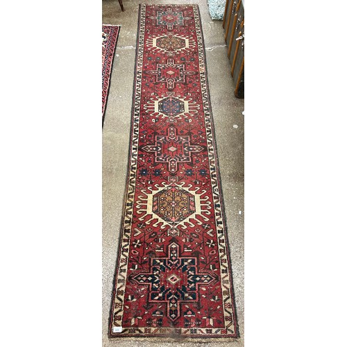 609 - Persian-style runner, 310cm x 60cm