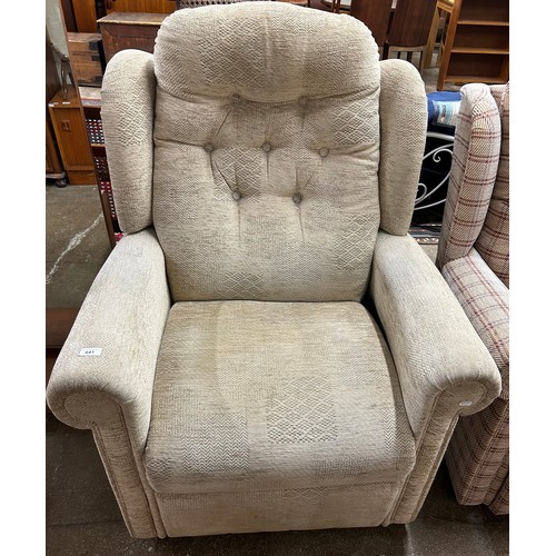 641 - Electric reclining easychair