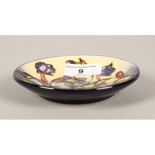 9 - Moorcroft dish, 11.5cm diameter