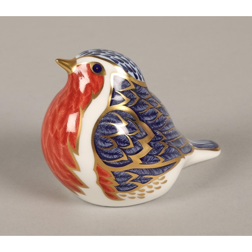 238 - Royal Crown Derby robin paperweight 