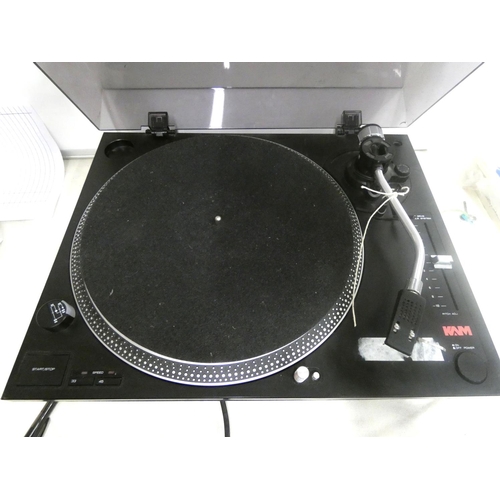 427 - Kam modern record turntable