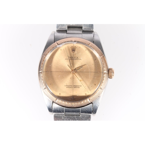 264 - Rolex Oyster Perpetual gent's Superlative Chronometer wristwatch, the gold brushed dial with dot fiv... 