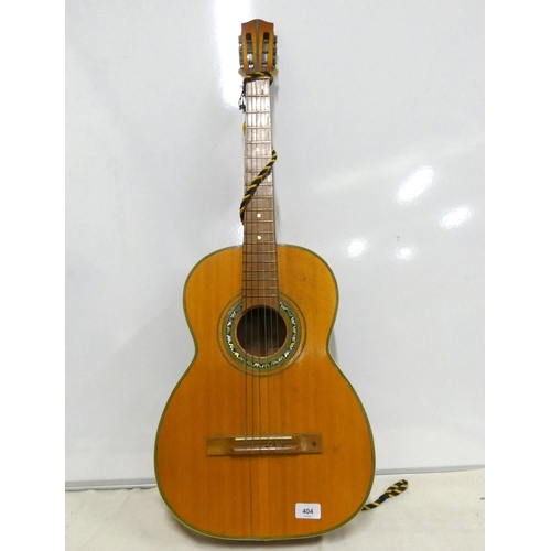 404 - Vintage acoustic guitar a/f.