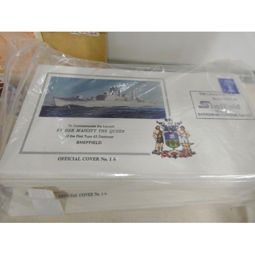 415 - Large box of First Day Covers to include Lunch of the Sheffield etc.