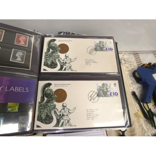 422 - Three albums of First Day Covers.