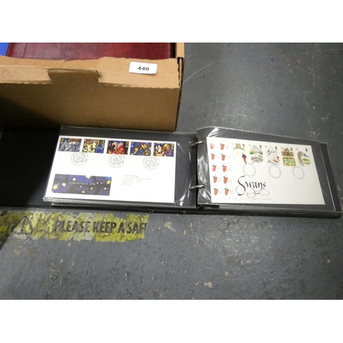 440 - Large box of First Day Covers.