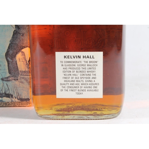 1094 - KELVIN HALL blended Scotch whisky, bottled by George Malloch of Dowans Hotel Aberlour to commemorate... 