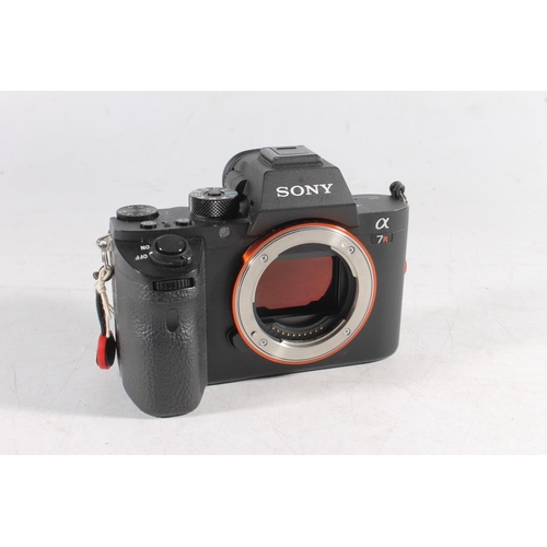 1117 - Sony Alpha 7R (A7R) II 4k digital camera body, serial number 3773328, product codes ILCE-7RM2 WW3259... 