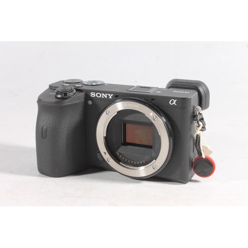 1119 - Sony Alpha 6600 (A6600) 4k digital camera, serial number 4179833 product codes ILCE-6600 WW594724, 2... 