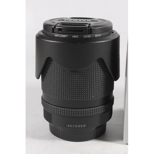 1140 - Pentax camera lens HD DFA 2.8/24-70mm ED SDM WR 82mm lens, and DFA 3.5-5.6/28-105mm lens, serial num... 