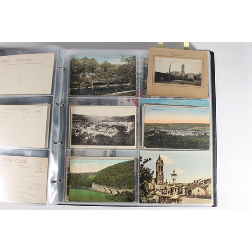 1164 - 20th century postcard collection containing over 300 postcards of the Scottish town of Peebles and s... 