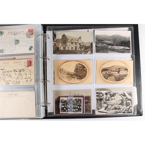 1166 - 20th century postcard collection containing near 200 postcards of the Scottish town of Peebles and s... 