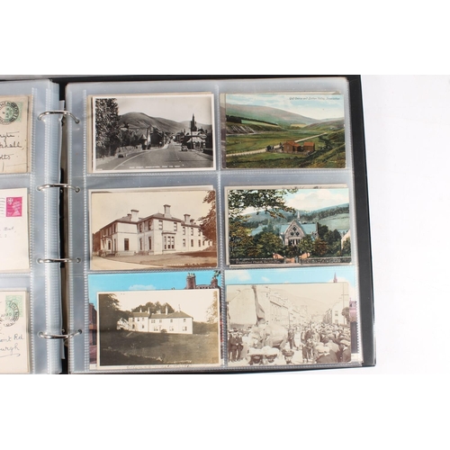 1167 - 20th century postcard collection containing around 300 postcards of the Scottish town of Innerleithe... 