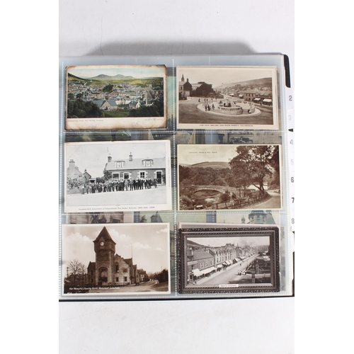 1168 - 20th century postcard collection containing near 300 postcards of the Scottish town of Galashiels, A... 