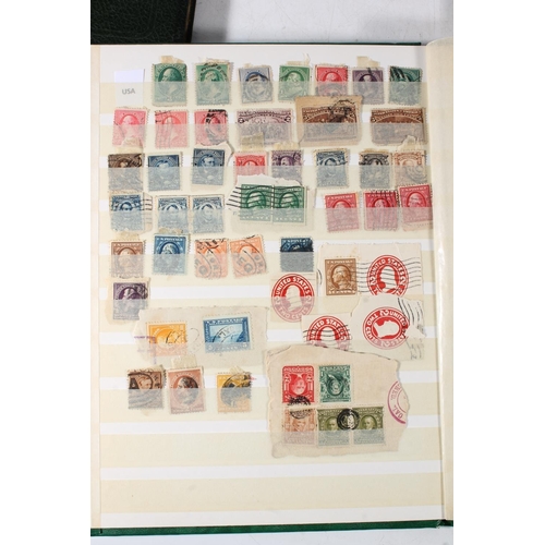 1192 - Stamp collection held across three albums to include mostly 20th century used material including SIA... 