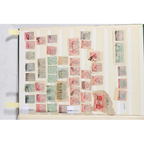 1192 - Stamp collection held across three albums to include mostly 20th century used material including SIA... 