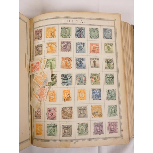 361 - Collector's album containing a comprehensive collection of world postage stamps comprising of issues... 