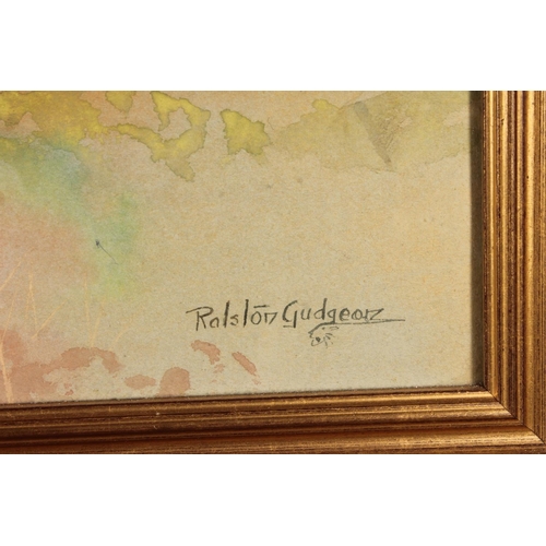 344 - RALSTON GUDGEON RSW (Scottish, 1910-1984) *ARR* Golden Plover Watercolour, signed lower right, 49cm ... 