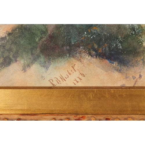 358 - ROBERT BUCHAN NISBET RSW HRSW RBA RSW RI (Scottish, 1857-1942) Sand dunes Watercolour, signed and da... 