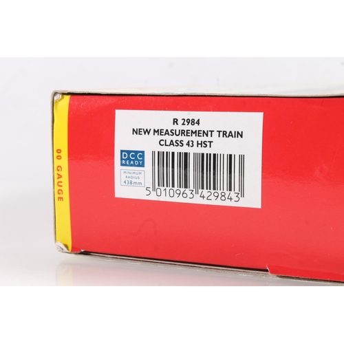 1002 - Hornby OO gauge model railways R2984 New Measurement Train Class 43 HST train pack with Network Rail... 