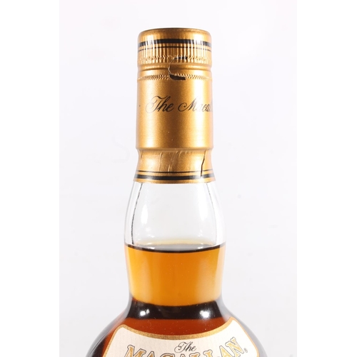 1095 - MACALLAN 10-year-old single malt Scotch whisky, old style ribbed cream and gilt label, 40% abv. 70cl... 