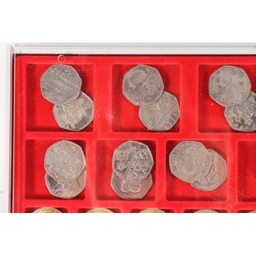 1255 - UNITED KINGDOM Queen Elizabeth II (1952-2022) decimal coins to include eighteen two pound £2 c... 